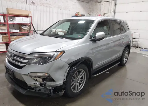 2018 Honda Pilot Ex-L from USA, damaged, VIN 5FNYF6H72JB063660